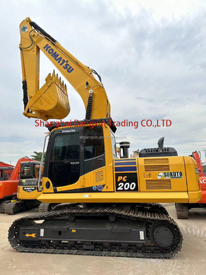 700 heures de travail Utilisé Komatsu PC200-8 Excavateur avec expédition gratuite et seau d'excavateur