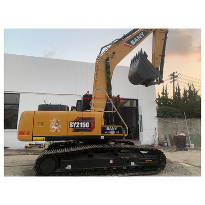 Excavateur Sany SY215 d'occasion avec une puissance et une stabilité hydrauliques élevées