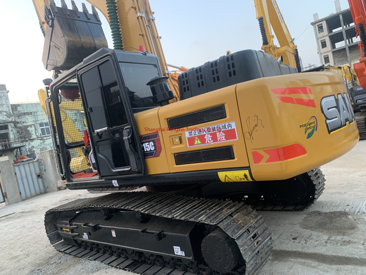 Excavateur Sany SY215 d'occasion avec une puissance et une stabilité hydrauliques élevées