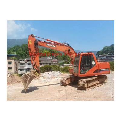 15000 KG Doosan DH150LC-7 Excavateur Excellente performance de travail 1 an après les ventes