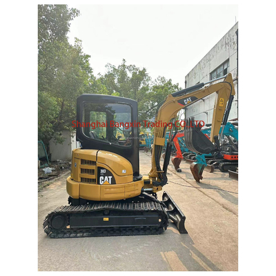Mini-excavateur d'occasion CAT 303 en vente 3000 kg Poids de la machine soupape hydraulique d'origine
