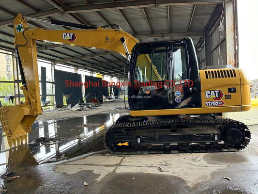 Mini-excavatrice Cat312d2 avec des heures de travail réduites et un poids de machine de 12000 kg du Japon