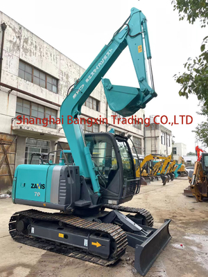 Forte puissance et stabilité hydraulique utilisée Hitachi ZX70-3 Excavator pour la construction
