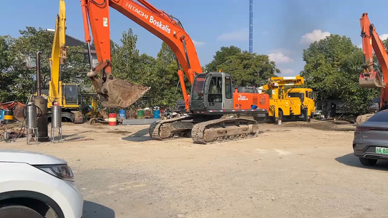 Global de seconde main Hitachi ZX350-3G Excavator Toutes les fonctions normales 1,3 capacité de seau