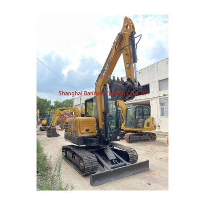 Excavateur Global Sany SY55C avec chargeuse à lame mobile de type rampant