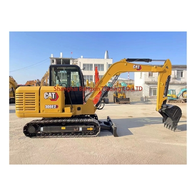 Catégorie 306E2 Excavateur Forte puissance et stabilité hydraulique pour votre construction