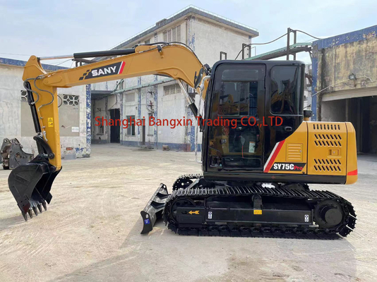 Une excavatrice d'occasion de Sany avec une couleur originale et d'excellentes performances sur le marché
