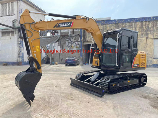 Une excavatrice d'occasion de Sany avec une couleur originale et d'excellentes performances sur le marché