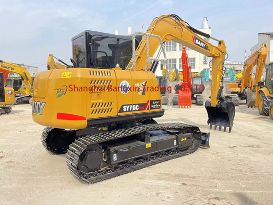 Une excavatrice d'occasion de Sany avec une couleur originale et d'excellentes performances sur le marché
