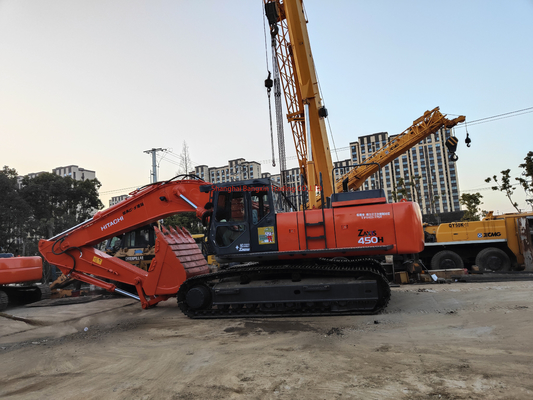Excavatrice japonaise d'occasion Hitachi ZX450H avec cylindre hydraulique d'origine