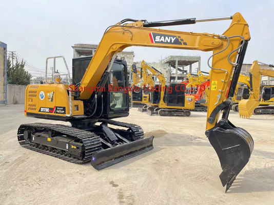 Une excavatrice d'occasion de Sany avec une couleur originale et d'excellentes performances sur le marché