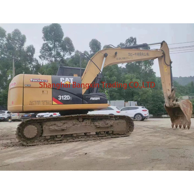 Excavateur japonais de 12 tonnes Cat 312D2 Usé Forte puissance et stabilité hydraulique Abordable