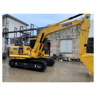 Excavatrice utilisée Komatsu PC130 certifiée EPA/CE avec moteur d'origine et abordable