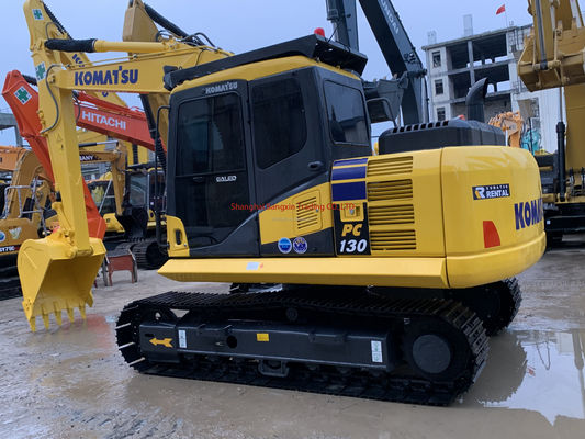 Excavatrice utilisée Komatsu PC130 certifiée EPA/CE avec moteur d'origine et abordable