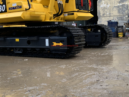 Excavatrice utilisée Komatsu PC130 certifiée EPA/CE avec moteur d'origine et abordable