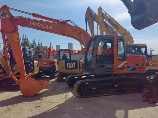 Excavateur Hitachi ZX120 d'occasion avec toutes les fonctions en bon état de fonctionnement
