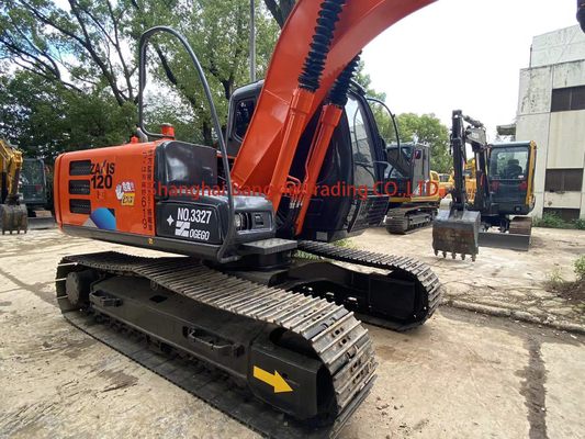 Excavateur Hitachi ZX120 d'occasion avec toutes les fonctions en bon état de fonctionnement