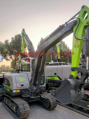 800 heures de travail utilisées Zoomlion ZE75GA Excavator pour la construction d'ingénierie au mieux