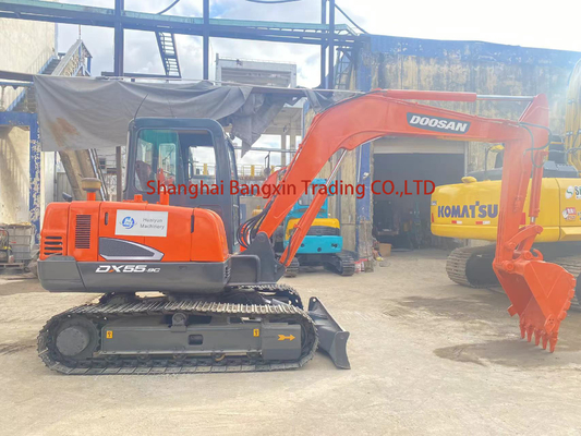 Pouvons-nous inspecter Doosan DH55 Mini Excavator avec des performances de travail excellentes et 1