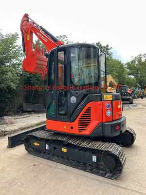 Excavateur d'occasion Hitachi ZX50-3F à capacité de 0,2 seau importé du Japon