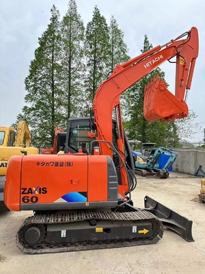 90% utilisés Hitachi ZX60 Mini Excavator de 6 tonnes fabriqué au Japon pour vos besoins industriels