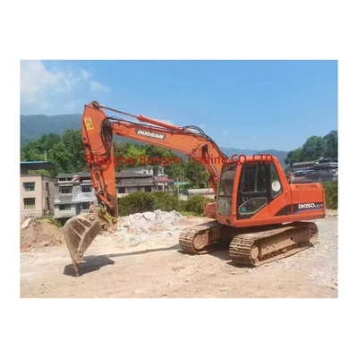 600 heures de travail Excavateur Doosan DH150LC-7 pour projets de construction