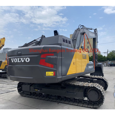 Excavatrice ISUZU VOLVO EC200 certifiée et prête pour vos besoins de construction