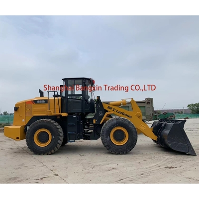 Liugong 99% Machines de terrassement CLG856H 856H 5 tonnes Chargeur à roues pour travaux lourds