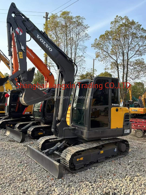 Livraison gratuite Excavatrices Volvo d'occasion EC60D Mini Excavatrice 7 jours de livraison