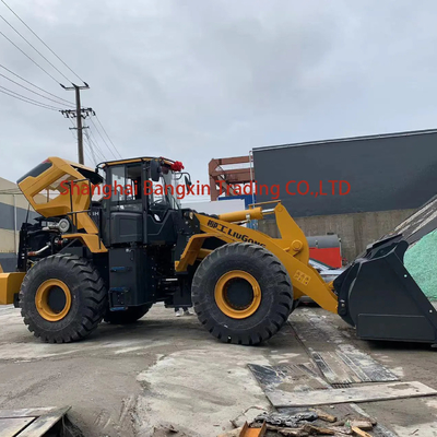 Chargeur à roues Liugong 866H de 6 tonnes équipé d'un moteur Cummins pour l'exploitation minière d'énergie