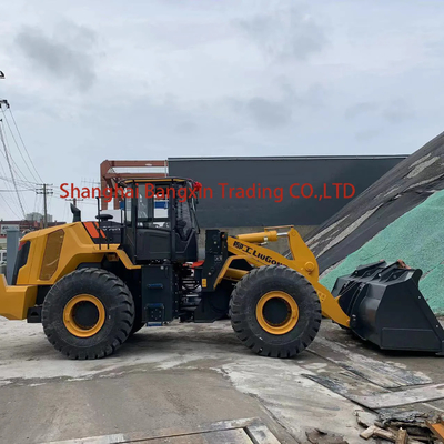 Chargeur à roues Liugong 866H de 6 tonnes équipé d'un moteur Cummins pour l'exploitation minière d'énergie
