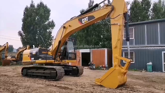 Excavatrice Cat 320D d'occasion avec certification EPA/CE et cylindre hydraulique d'origine