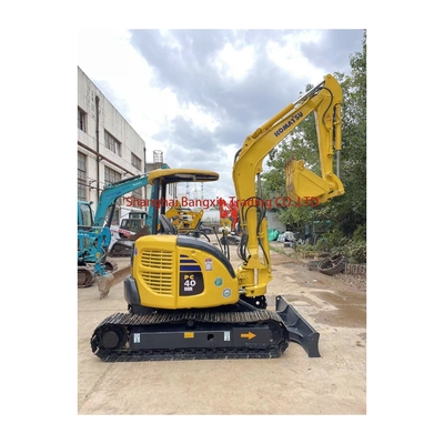 Excavateur Komatsu PC40MR-3 d'occasion au Japon avec et 0,19 capacité de seau