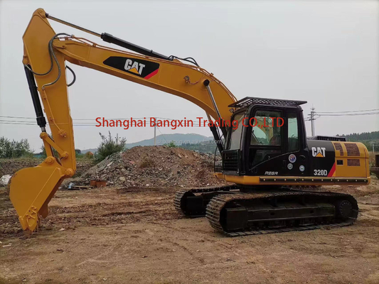 Excavateur à rouleaux CAT 320D japonais avec temps et garantie d'un an