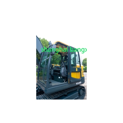 Excavateur Hyundai HX80 d'occasion avec une puissance élevée et une stabilité hydraulique à la consommation