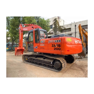Excavatrice utilisée Hitachi ZX200 Crawler Excavatrice d'occasion Originale certifiée EPA/CE