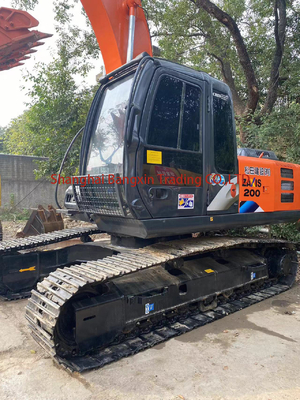 Excavatrice utilisée Hitachi ZX200 Crawler Excavatrice d'occasion Originale certifiée EPA/CE