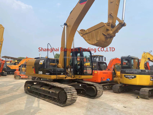 Excavateur Cat 320D2 d'occasion avec une excellente performance et une pompe hydraulique d'origine