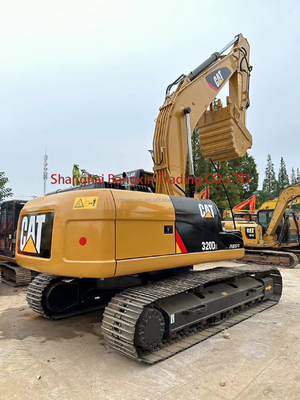 Excavateur Cat 320D2 d'occasion avec une excellente performance et une pompe hydraulique d'origine
