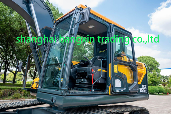 Forte puissance et stabilité hydraulique en bon état Excavateur Hyundai HX155L utilisé