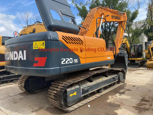Couleur d'origine Utilisée Excavator Machine Hyundai R220-9S pour le commerce Machines de déplacement de terre