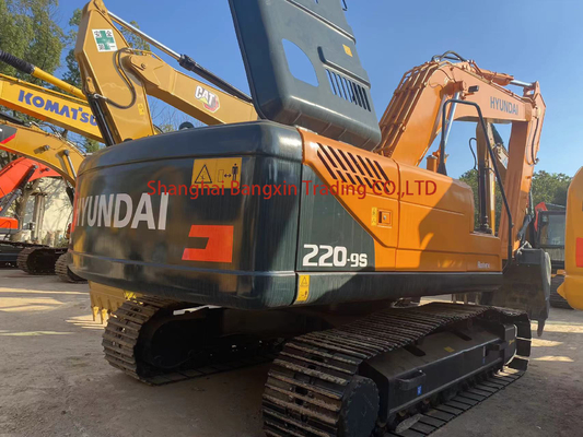 Couleur d'origine Utilisée Excavator Machine Hyundai R220-9S pour le commerce Machines de déplacement de terre
