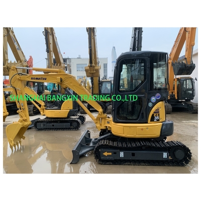 3500 KG Mini Excavateur Komatsu PC35 utilisé avec expédition gratuite et haute productivité