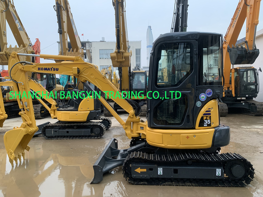 3500 KG Mini Excavateur Komatsu PC35 utilisé avec expédition gratuite et haute productivité