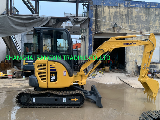 3500 KG Mini Excavateur Komatsu PC35 utilisé avec expédition gratuite et haute productivité