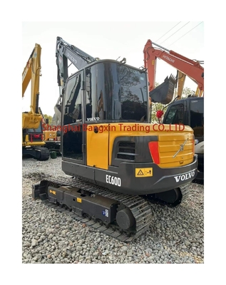 Obtenez le meilleur pour une Volvo EC60D Mini Excavator d'occasion 0,25 Bucket Capacity Livraison en 7 jours