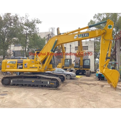 Expédition gratuite Excavateur à rampe japonais d'origine Excavateur utilisé komatsu hydraulique pc240 à Shanghai