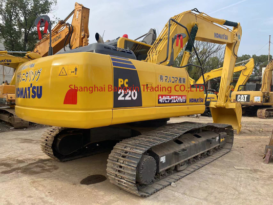 22 tonnes d'excavatrice utilisée Komatsu certifiée EPA/CE pour l'industrie de la construction à Shanghai