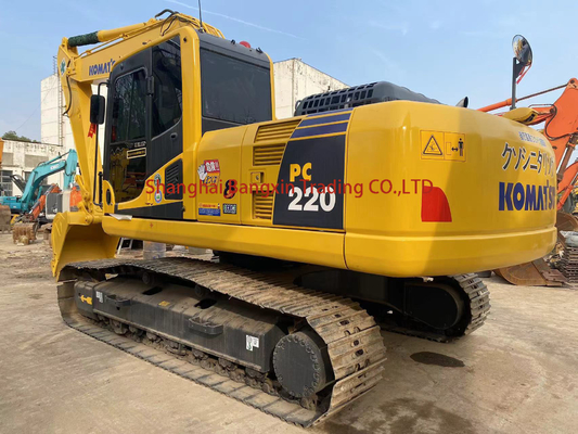 22 tonnes d'excavatrice utilisée Komatsu certifiée EPA/CE pour l'industrie de la construction à Shanghai