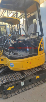 Une mini-excavatrice Komatsu PC30 d'occasion de 2022 à Shanghai avec 90% d'état et expédition gratuite